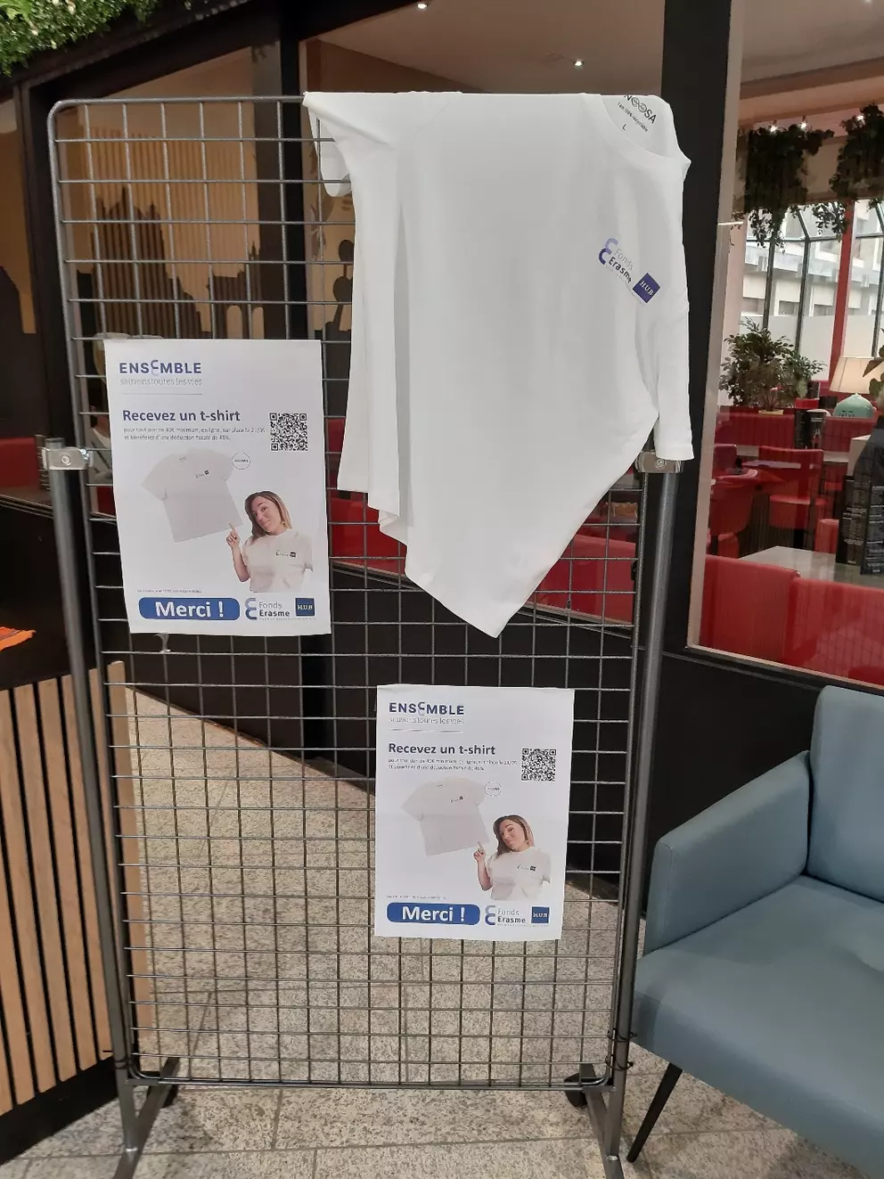 T-shirts du Fonds Erasme